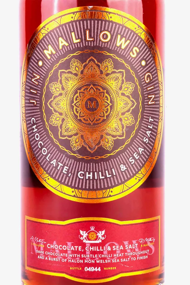 Этикетка Mallows Chocolate Chilli & Sea Salt 0.7 л