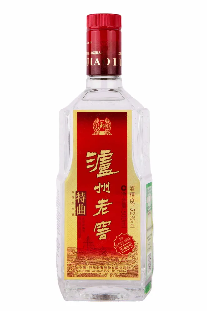 Этикетка Luzhou Laotszyao Tov Qu in gift box 0.5 л