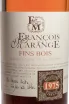 Этикетка Francois de Marange 1975 0.7 л