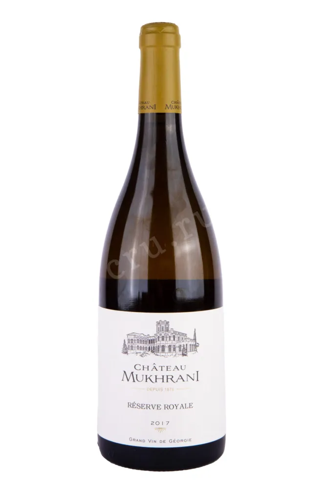 Вино Chateau Mukhrani Reserve Royal White Dry 2015 0.75 л