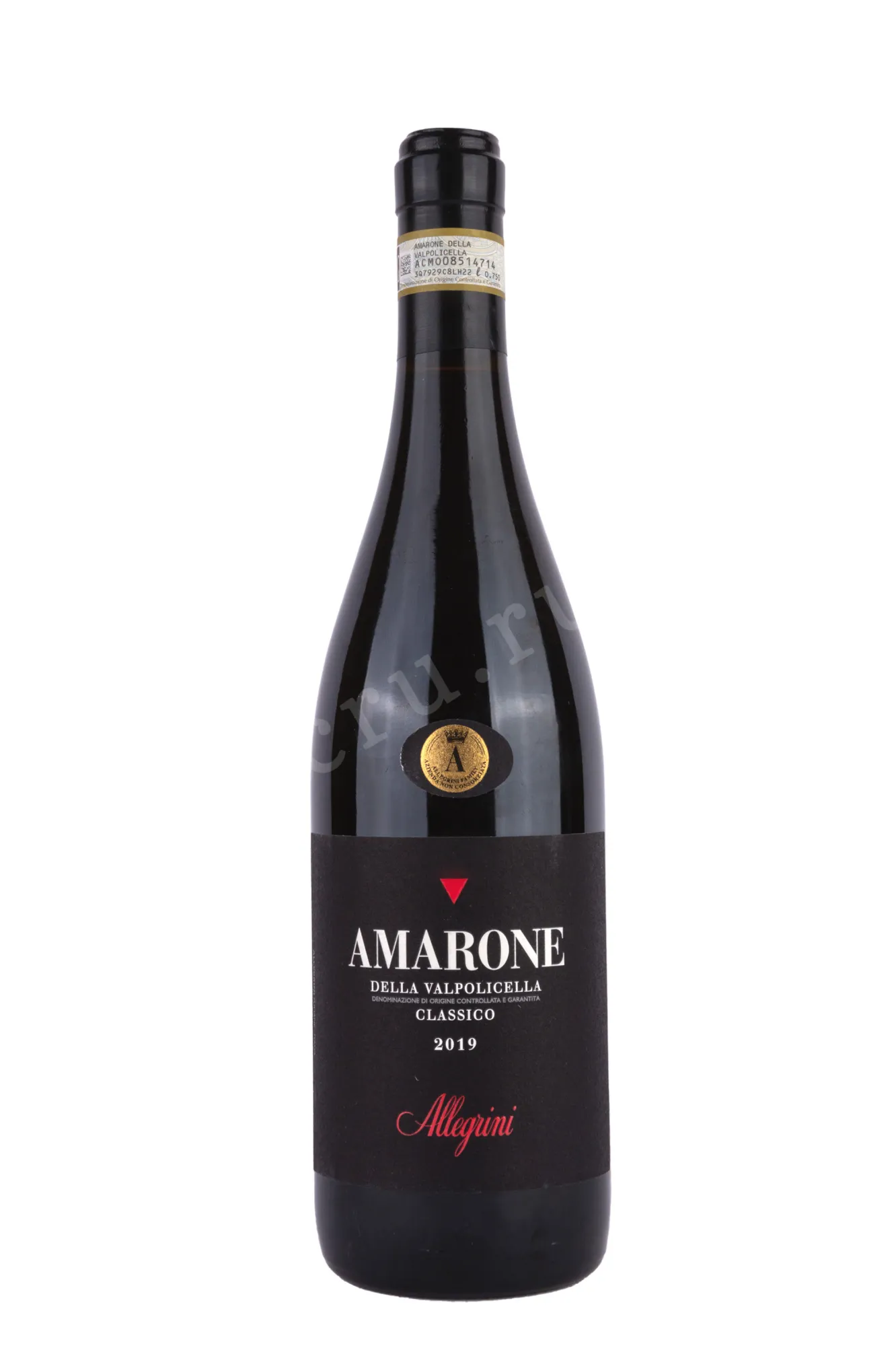 Фото — Вино Allegrini Amarone della Valpolicella Classico Allegrini  2019 0.75 л