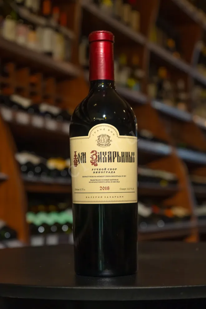 В магазине Крю Профи Dom Zaharinyh Red dry 2018 0.75 л