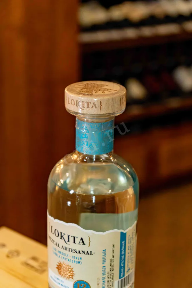 Пробка Lokita Mezcal Tobala 12 years 0.7 л