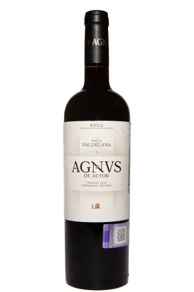 Вино Familia Valdelana Agnus De Autor Crianza Rioja DOCa 2020 0.75 л