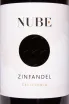Этикетка Nube Zinfandel 2022 0.75 л
