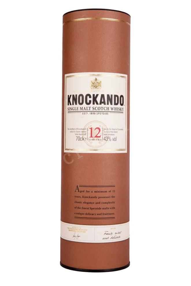Туба Knockando 12 years in tube 0.7 л