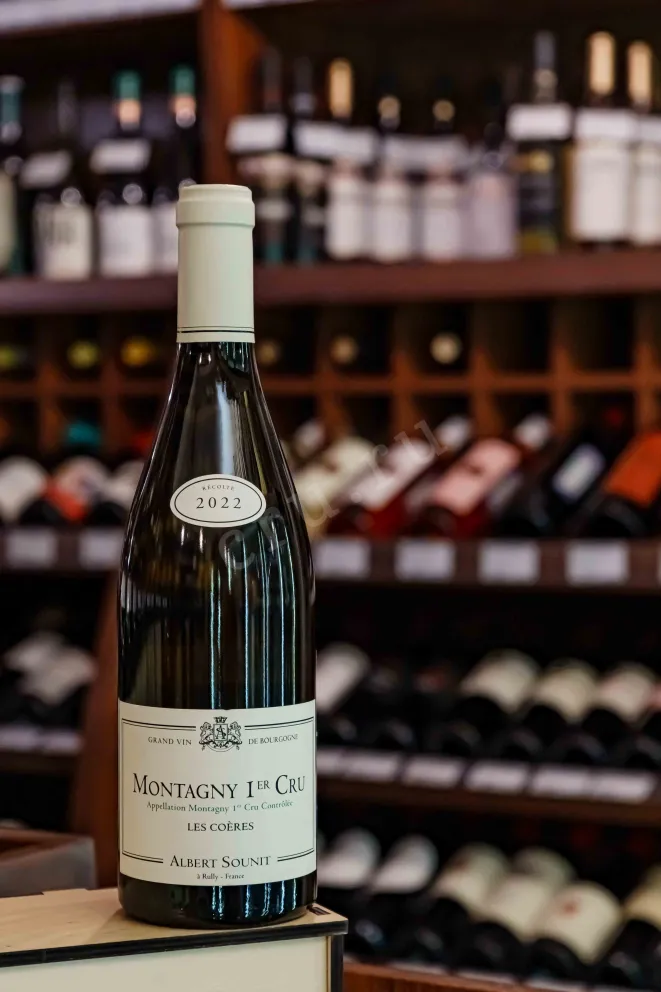 В магазине Крю Профи Albert Sounit Montagny Premier Cru Les Coeres 2022 0.75 л