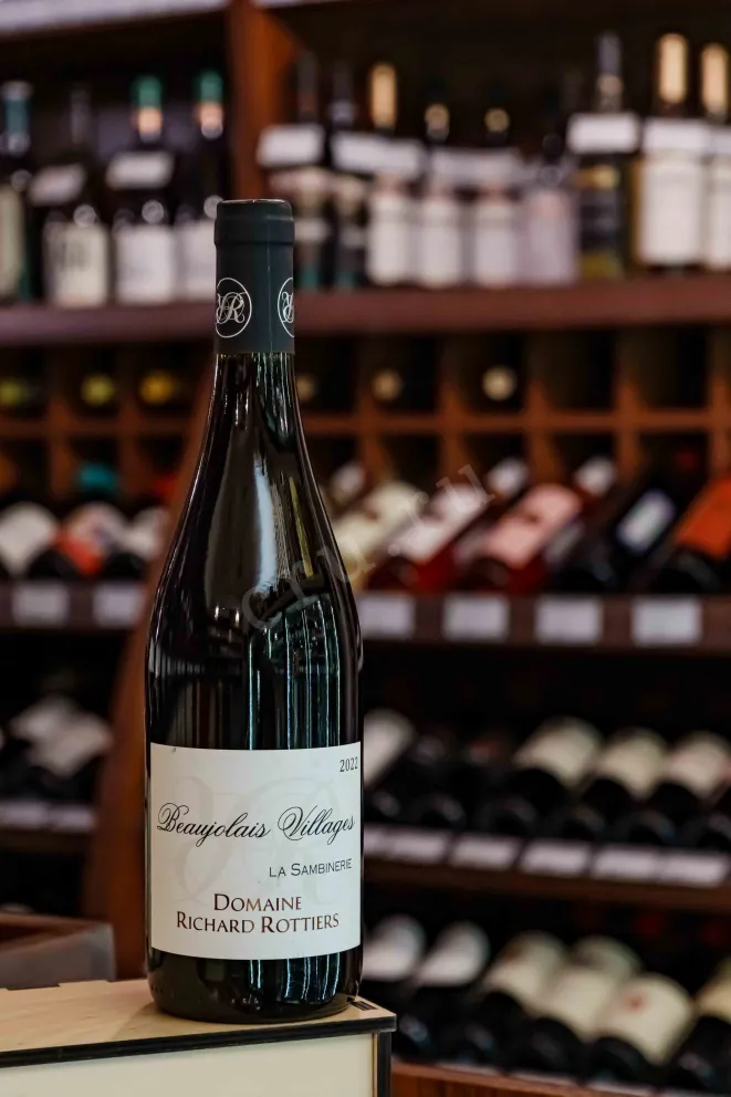 В магазине Крю Профи Domaine Richard Rottiers Beaujolais Village La Sambinerie 2022 0.75 л