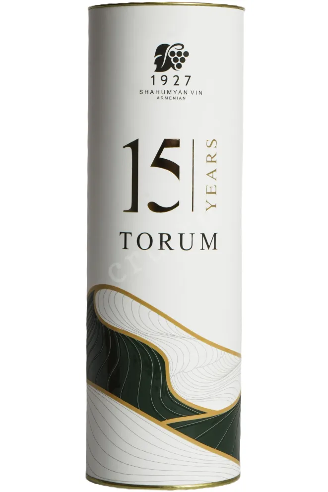 Подарочная коробка Torum 15 YO in tube 2021 0.5 л