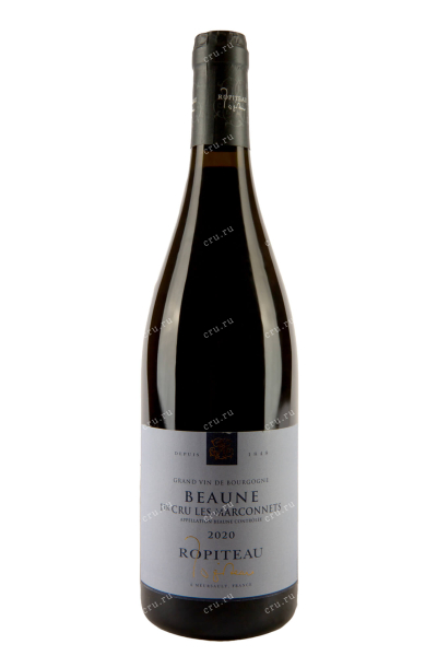 Вино Ropiteau Beaune Les Marconnets Premier Cru AOC 2020 0.75 л