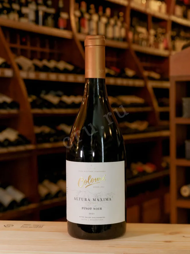 В магазине Крю Профи Colome Altura Maxima Pinot Noir 2021 0.75 л