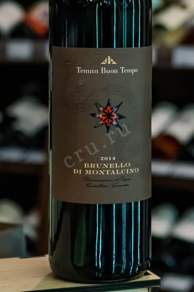В магазине Крю Профи  Tenuta Buon Tempo Brunello di Montalcino DOCG 2014 0.75 л