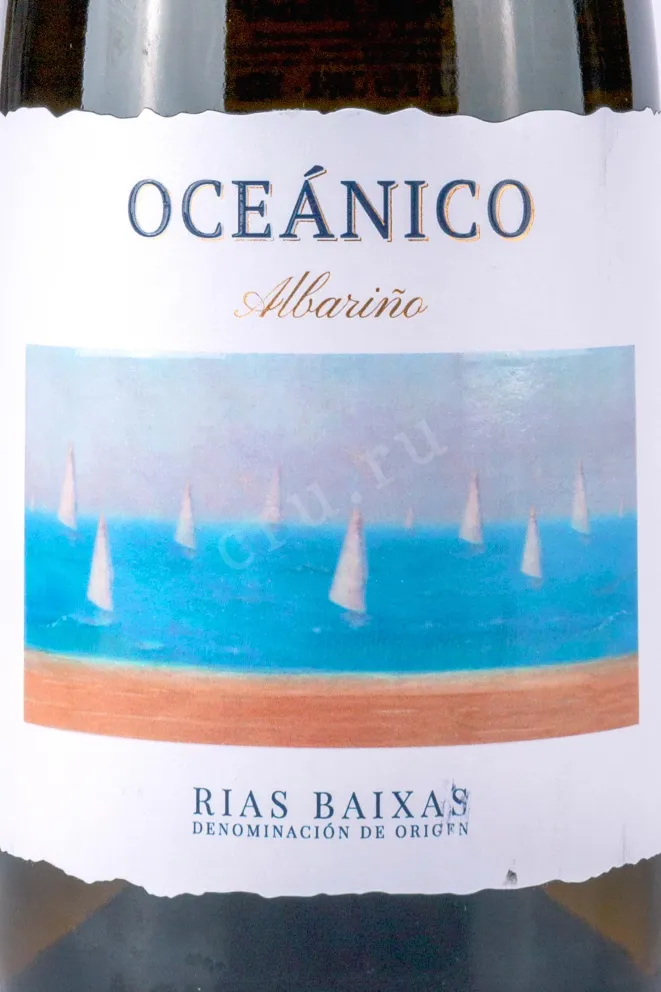 Этикетка Oceanico Albarino Seleccion 2023 0.75 л