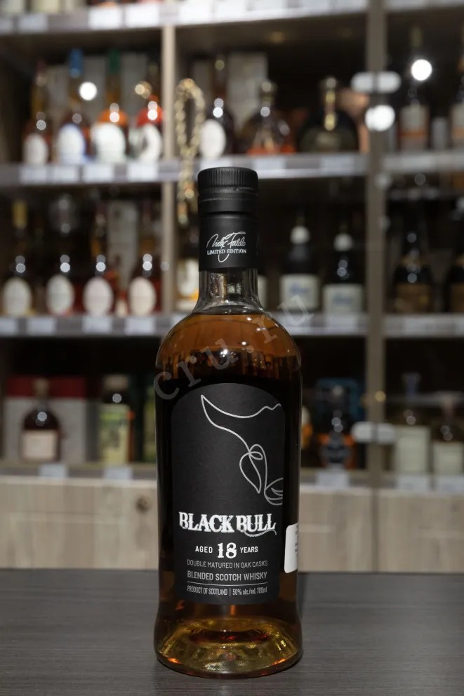В магазине Крю Профи Black Bull Blended 18 years old with gift box 0.7 л