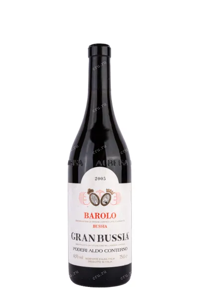 Вино Barolo Riserva Granbussia Poderi Aldo Conterno 2005 0.75 л