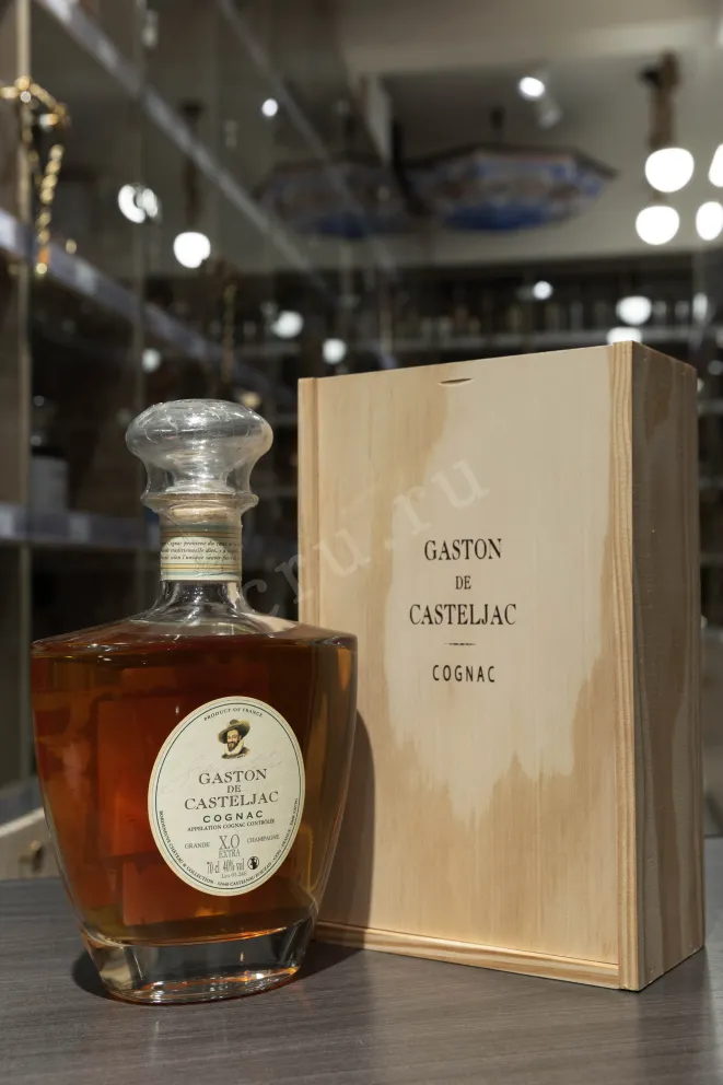 В магазине Крю Профи Gaston de Casteljac XO Extra decanter gift box 0.7 л
