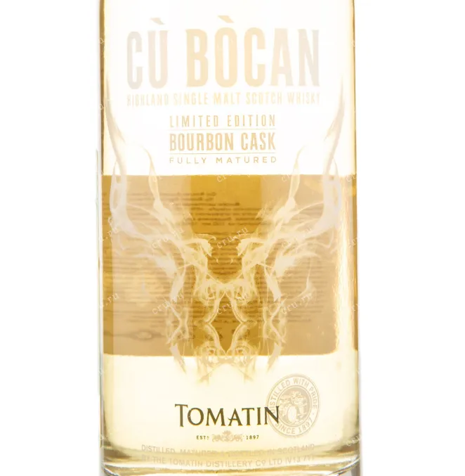 Виски Cu Bocan Bourbon Cask  0.7 л