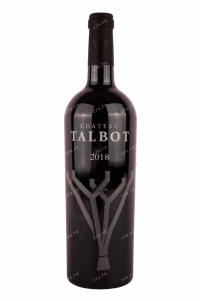 Вино Chateau Talbot Grand Cru Classe Saint-Julien 2018 0.75 л