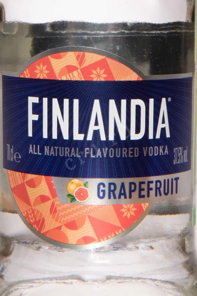 Этикетка Finlandia Grapefruit 0.7 л