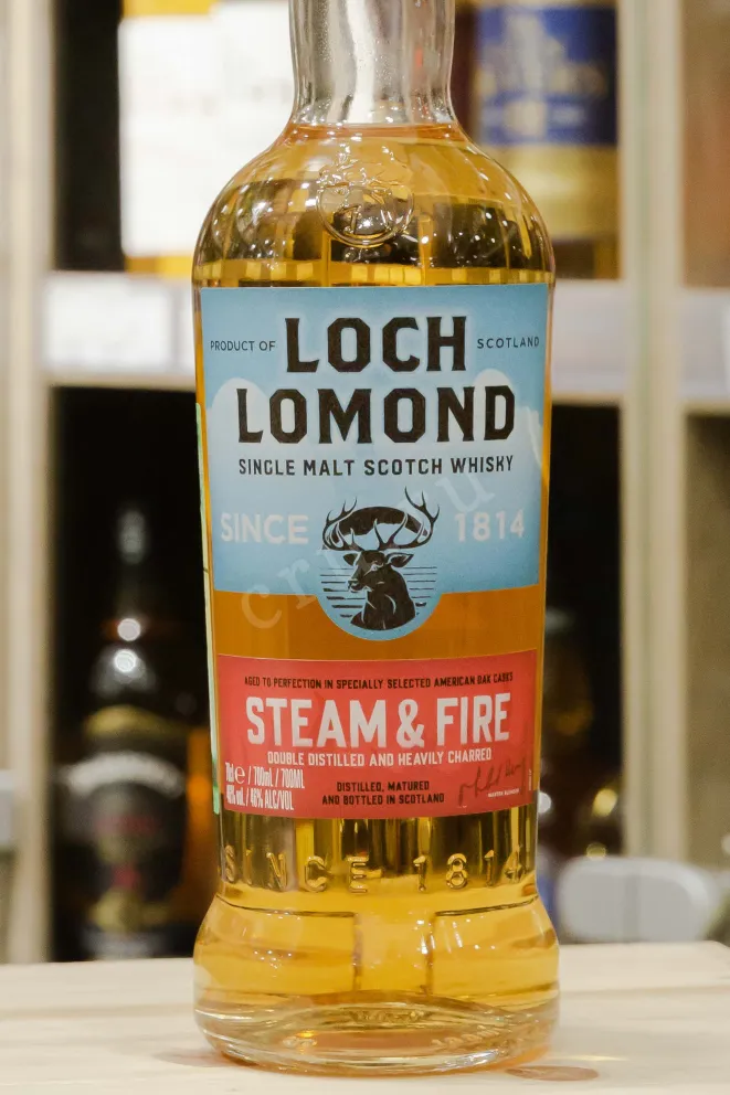 В магазине Крю Профи Loch Lomond Steam & Fire Single Malt in gift box 0.7 л