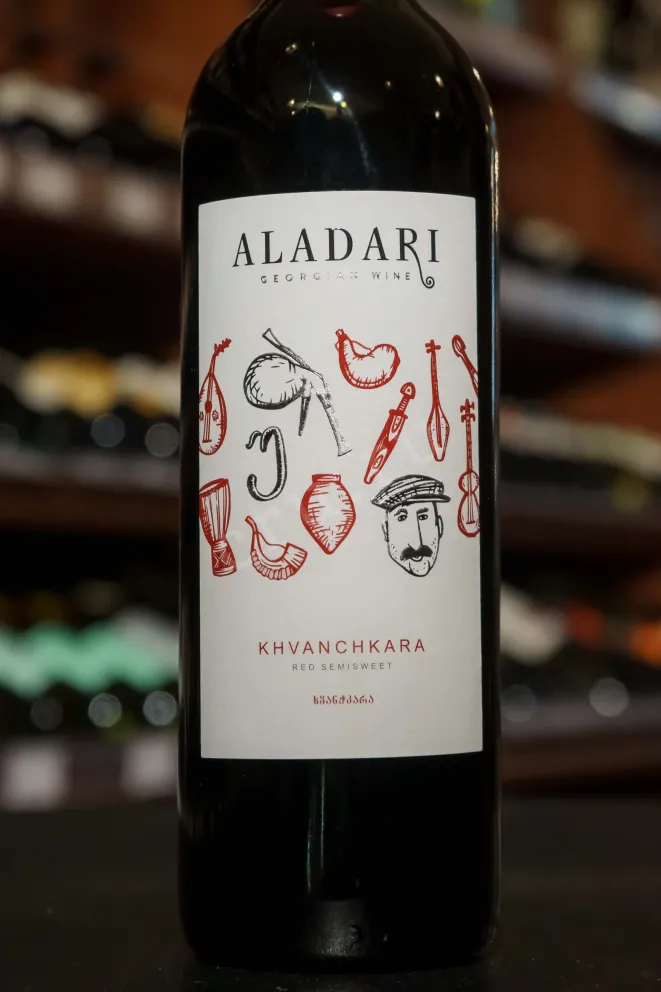 В магазине Крю Профи Aladari Khvanchkara 2022 0.75 л