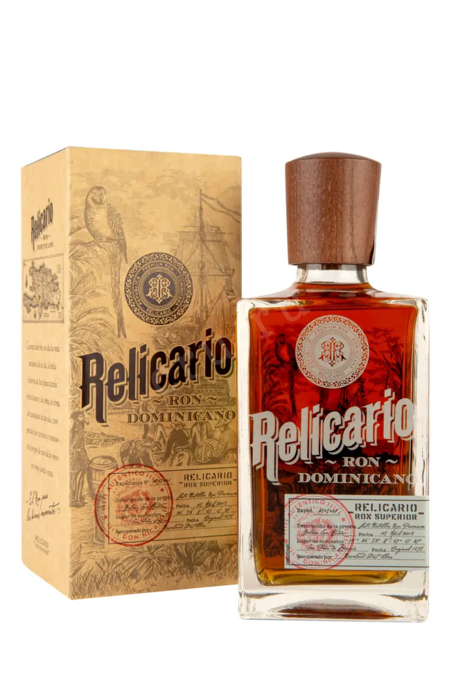 Ром Relicario Dominicano Rox Superior in gift box  0.7 л