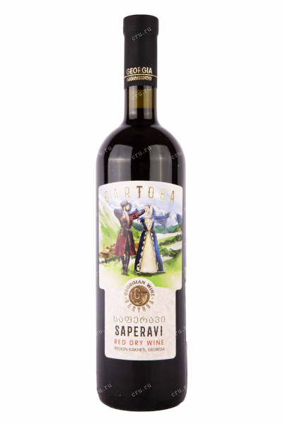 Вино Gartoba Saperavi 0.75 л