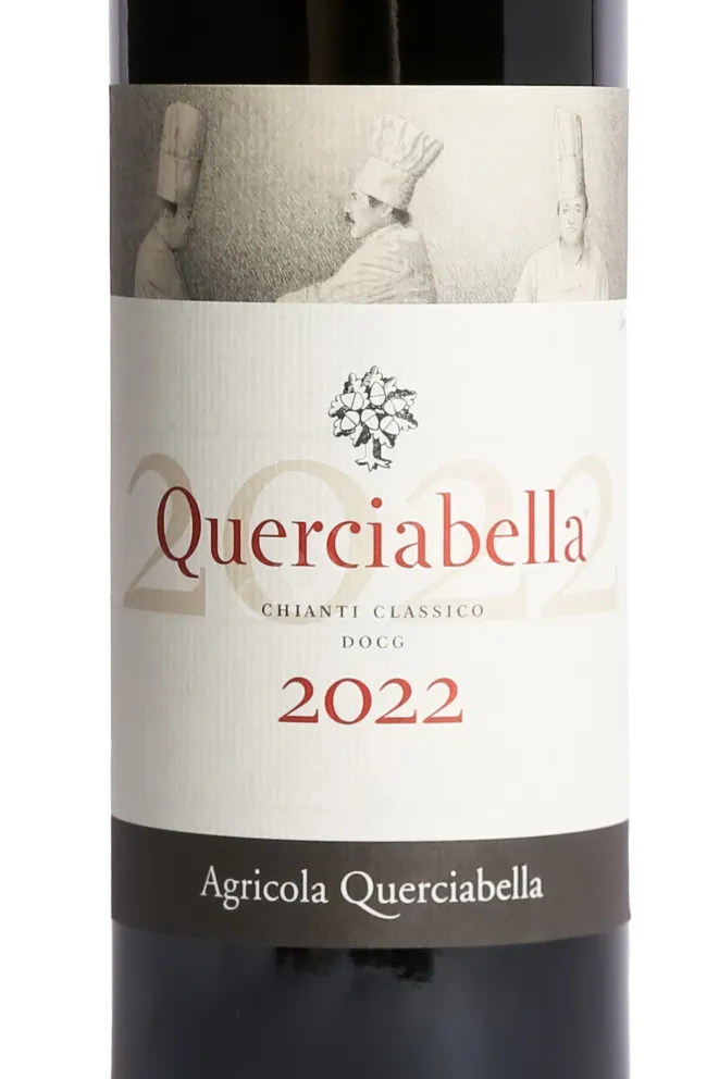 Этикетка Querciabella Chianti Classico DOCG 2022 0.75 л