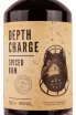 Этикетка Depth Charge Spiced Rum 0.7 л