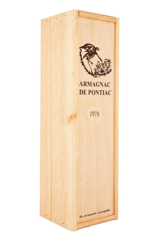 Деревянная коробка De Pontiac 1978 0.7 л