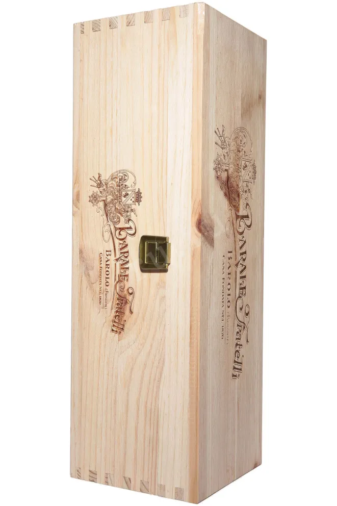 Деревянная коробка Barale Fratelli Castellero Barolo wooden box 2008 1.5 л