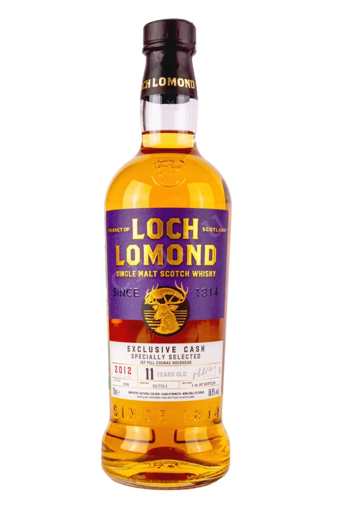 Бутылка Loch Lomond Cask Single Specially Selected 11 years in tube 0.7 л