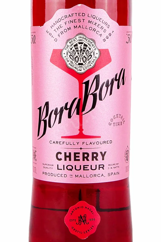 Этикетка Bora Bora Cherry 0.7 л