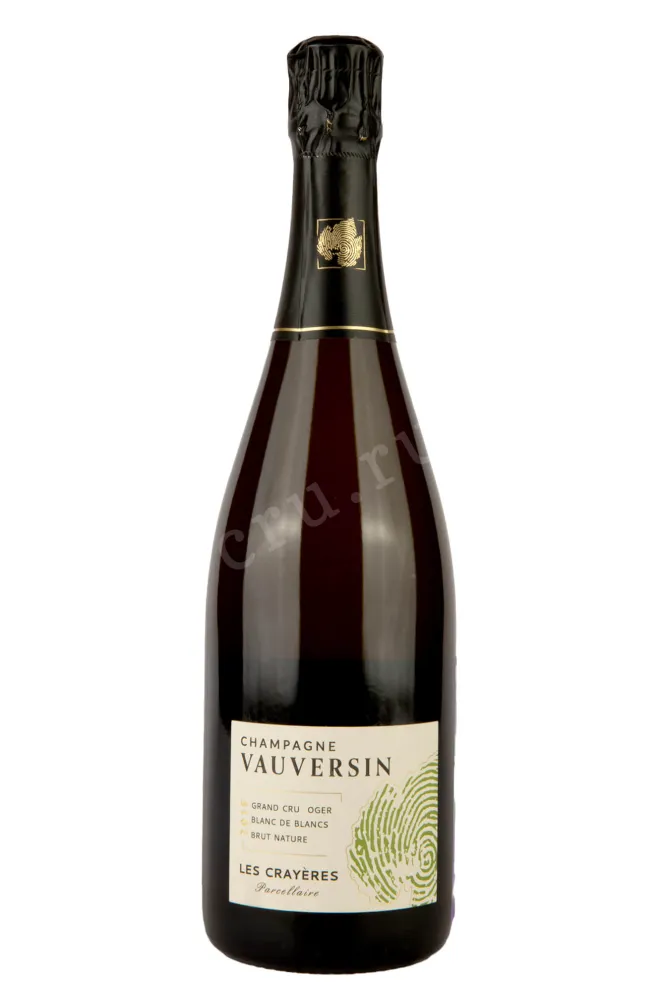 Шампанское Vauversin Les Crayeres Grand Cru Oger Brut Nature 2018 0.75 л