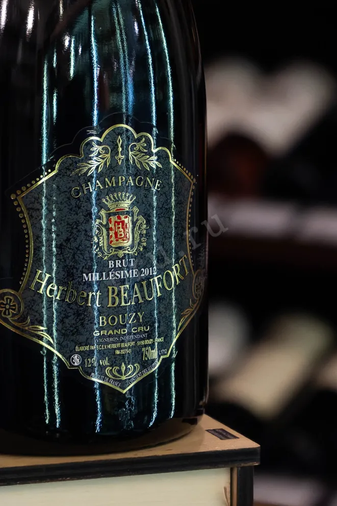 В магазине Крю Профи Herbert Beaufort Cuvee La Favorite Bouzy Grand Cru 2012 2012 0.75 л
