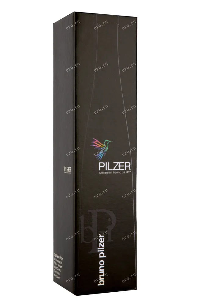 Подарочная упаковка граппы Pilzer Traminer 0,5