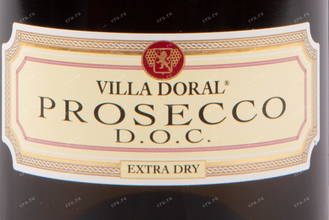 Этикетка игристого вина Villa Doral Prosecco 0.75 л
