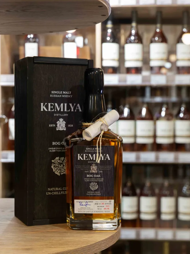 В магазине Крю Профи Kemlya Bog Oak wooden box 0.7 л