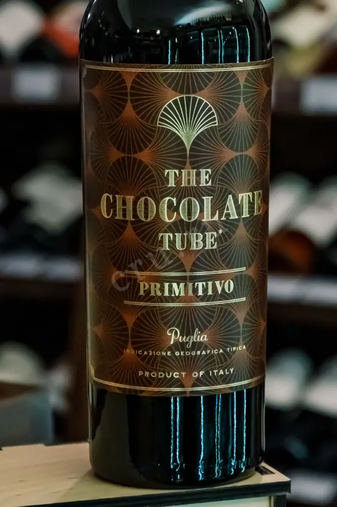 В магазине Крю Профи Chocolate Tube Primitivo Alberello in tube 2022 0.75 л