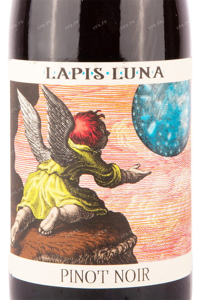 Этикетка вина Лапис Луна Пино Нуар 2018 0.75