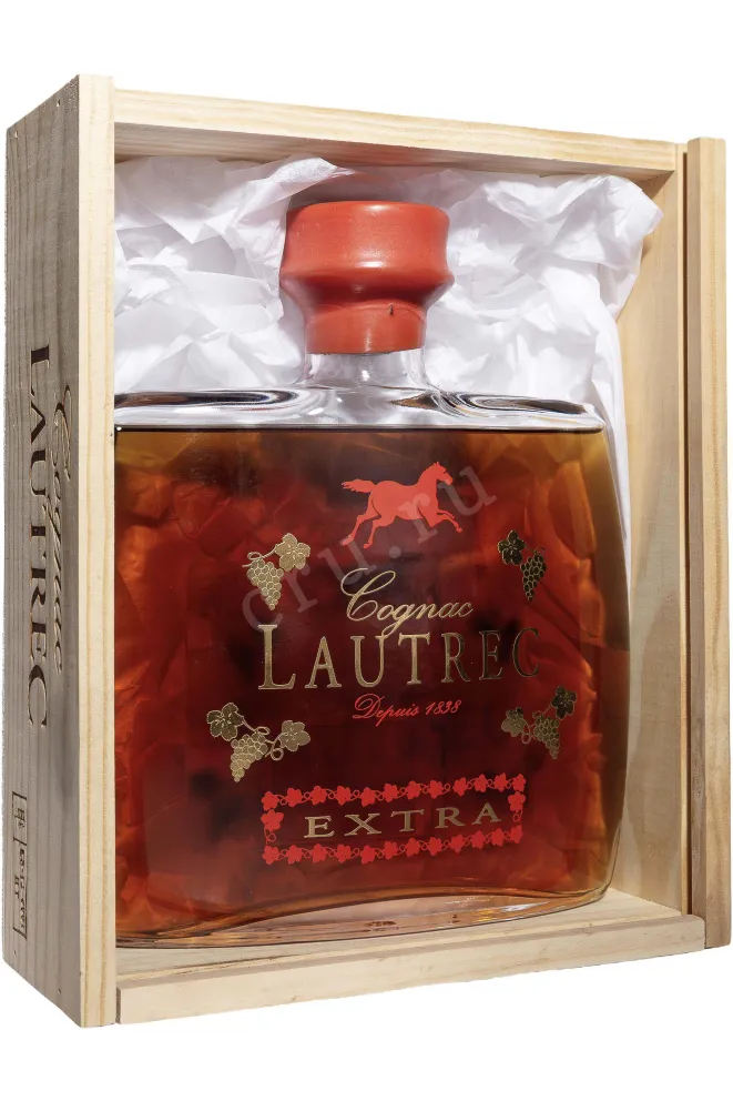В деревянной коробке Lautrec Extra in wooden box 0.7 л
