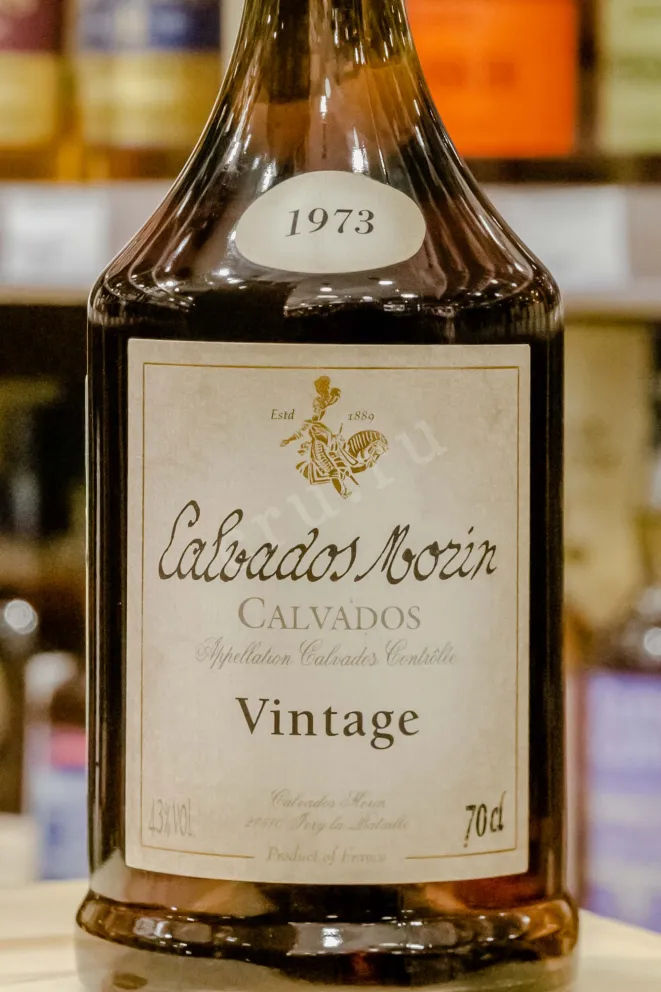 В магазине Крю Профи Calvados Morin Vintage 1973 0.7 л