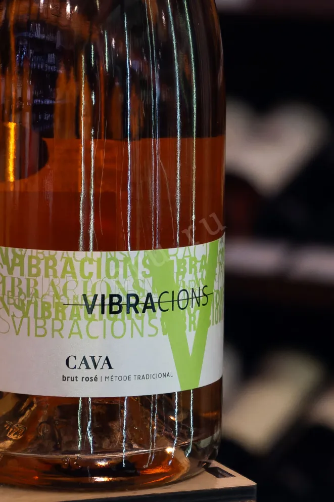 В магазине Крю Профи Vibracions Cava Brut Rose DO 2023 0.75 л