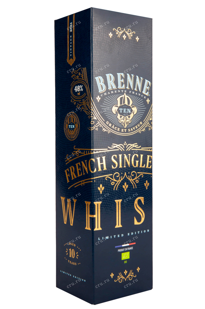 Подарочная коробка виски Brenne  0.7