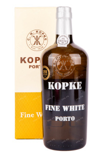Портвейн Kopke Fine White with gift box  0.75 л