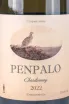Этикетка Domaine Lipko PenPalo Chardonnay 2022 0.75 л