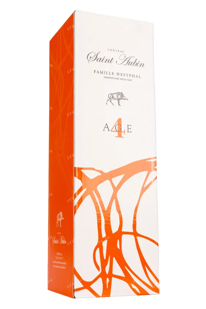 Арманьяк Saint Aubin 4 age gift box  0.7 л