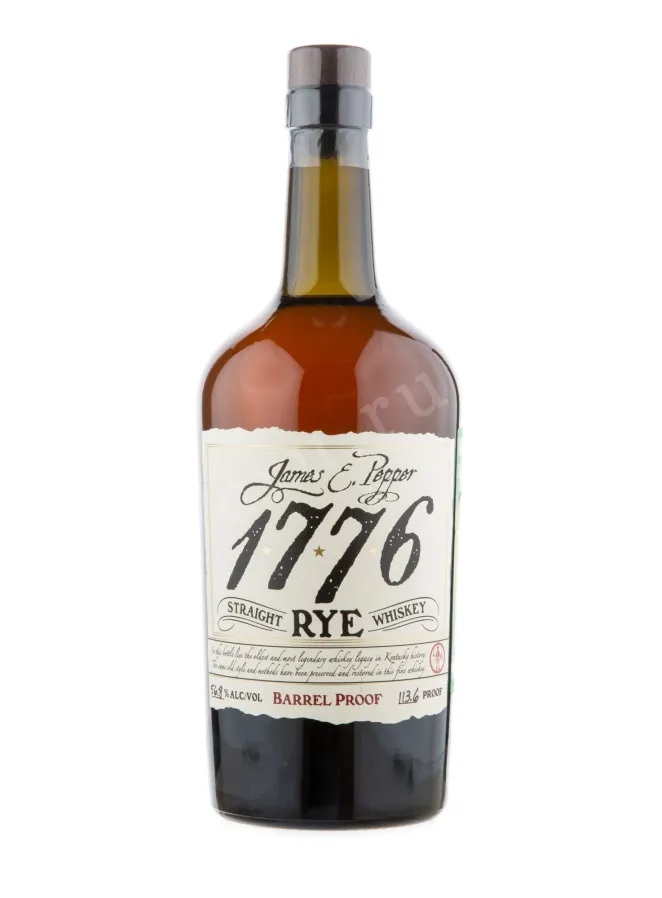 Виски James E. Pepper 1776 Rye Barrel Proof  0.75 л