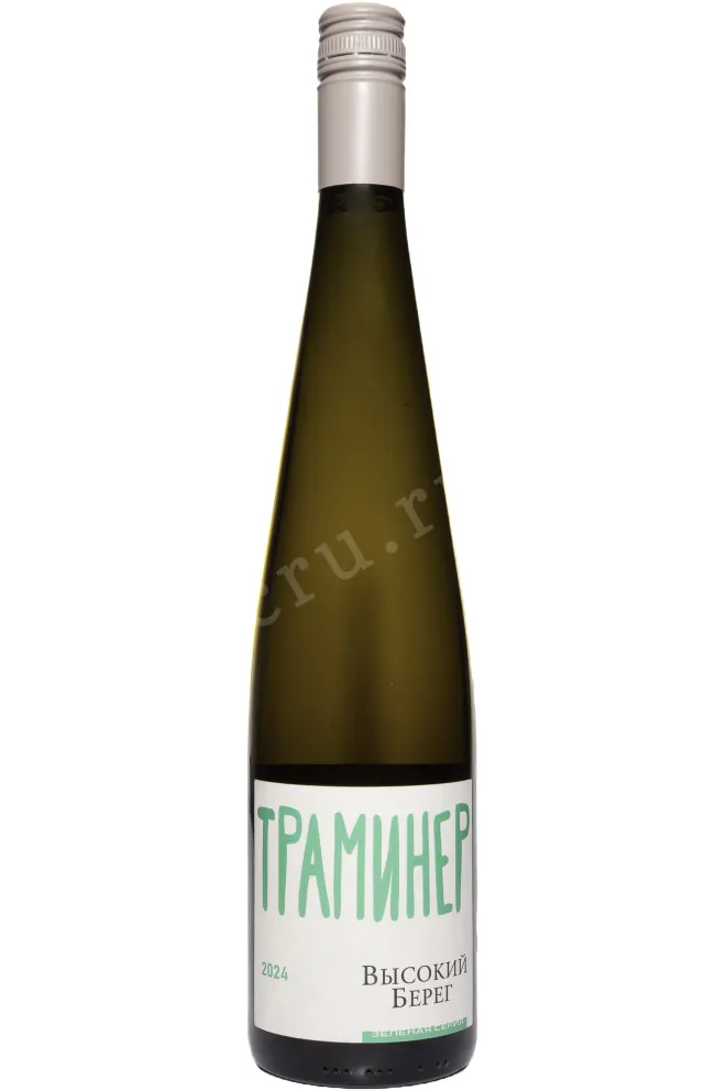 Вино Высокий берег Траминер Зеленая Серия 2024 0.75 л