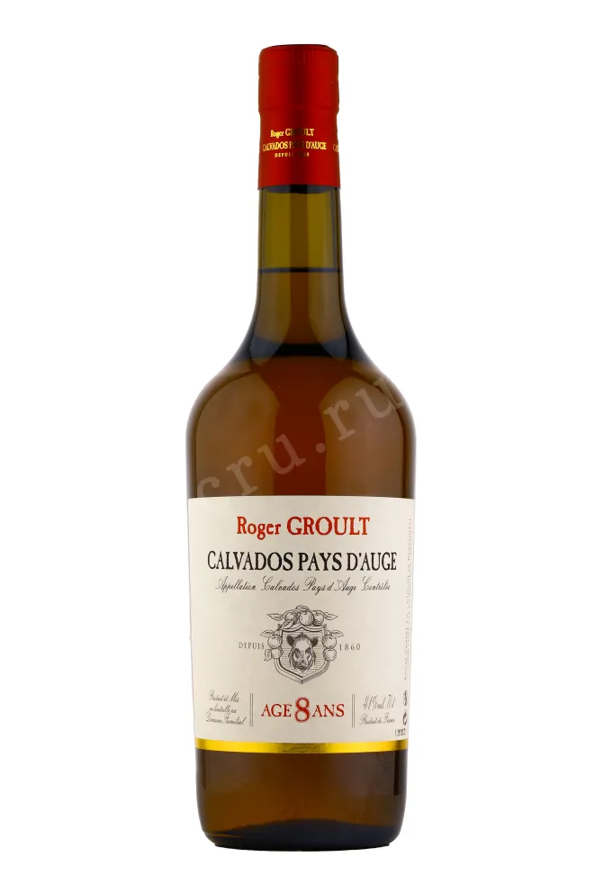 Бутылка кальвадоса Роже Груль 8 лет 0.7